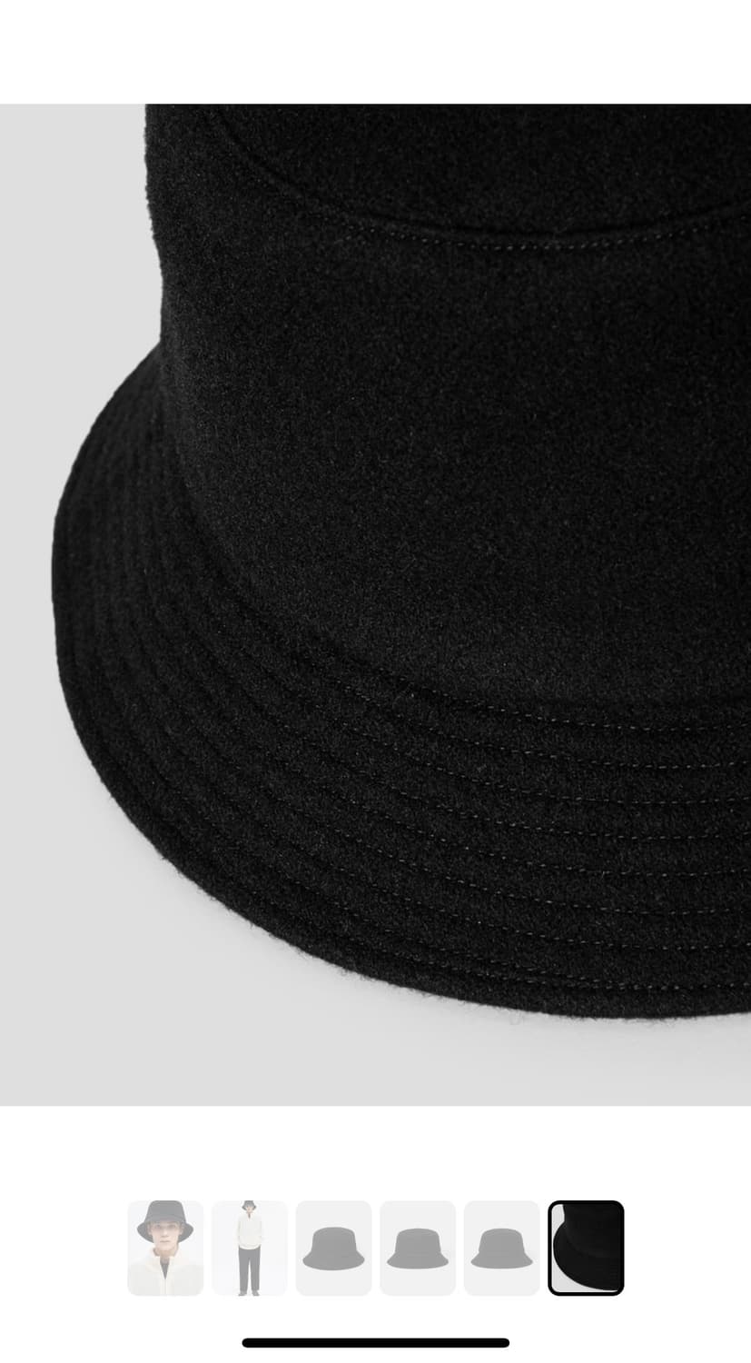 키지마 타카유키 울 버킷햇 상품이미지4