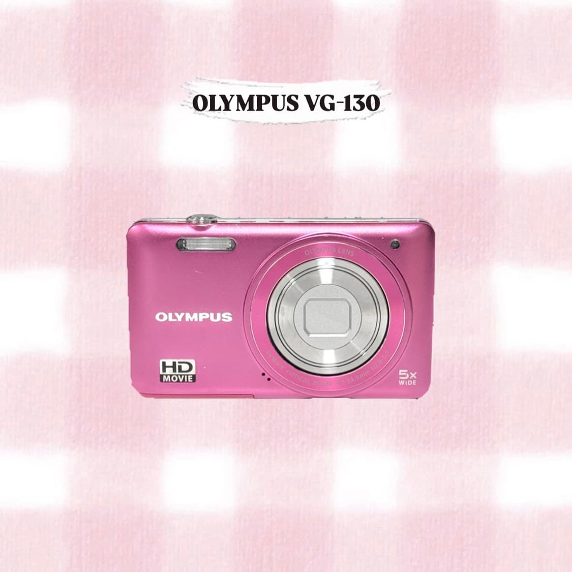 올림푸스 VG-130 핑크 빈티지디카 상품이미지1