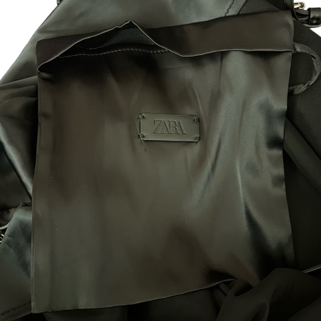 ZARA 자라 새틴 토트백 상품이미지3
