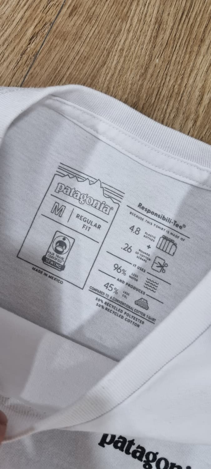 파타고니아 P-6 로고 반팔 M _ 남성 상품이미지9