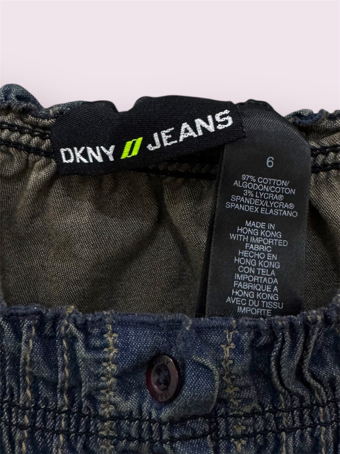 DKNY 데님 셔츠 S 상품이미지5