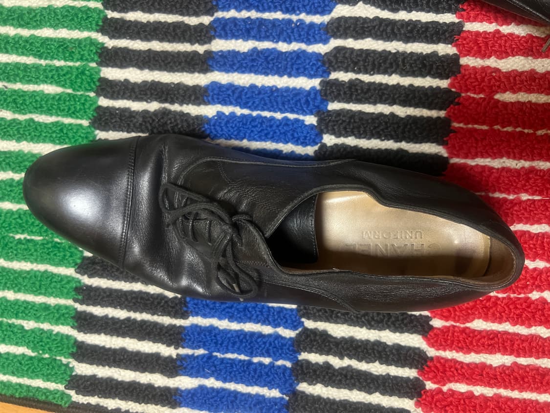 샤넬 옥스포드 유니폼 슈즈 42 상품이미지4