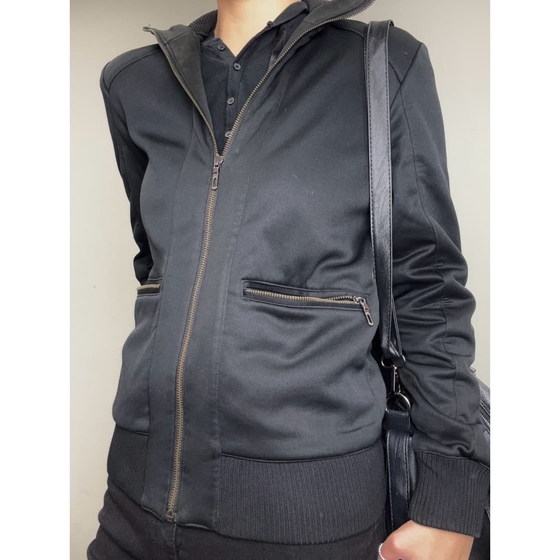 빈티지 블랙 집업 상품이미지1