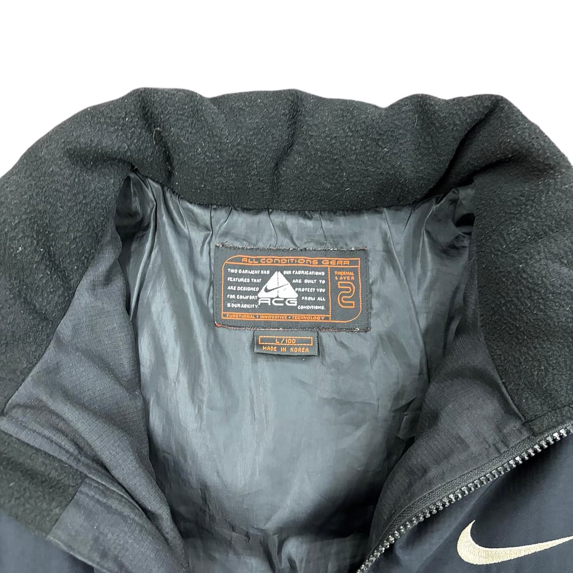 (L) 00s 나이키 ACG 립스탑 덕다운 패딩 상품이미지7