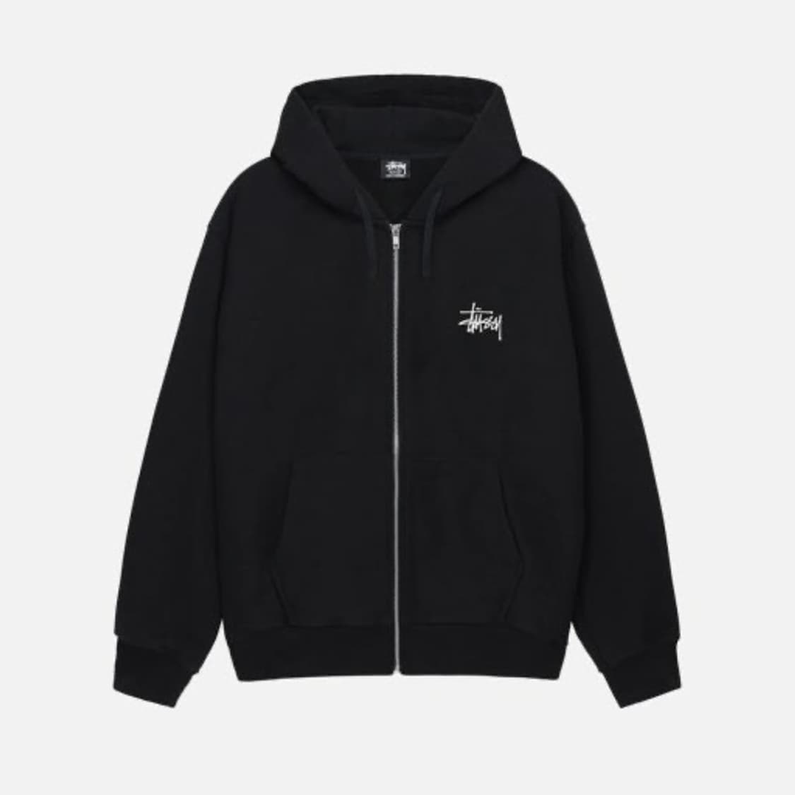 스투시 후드집업 블랙 상품이미지1