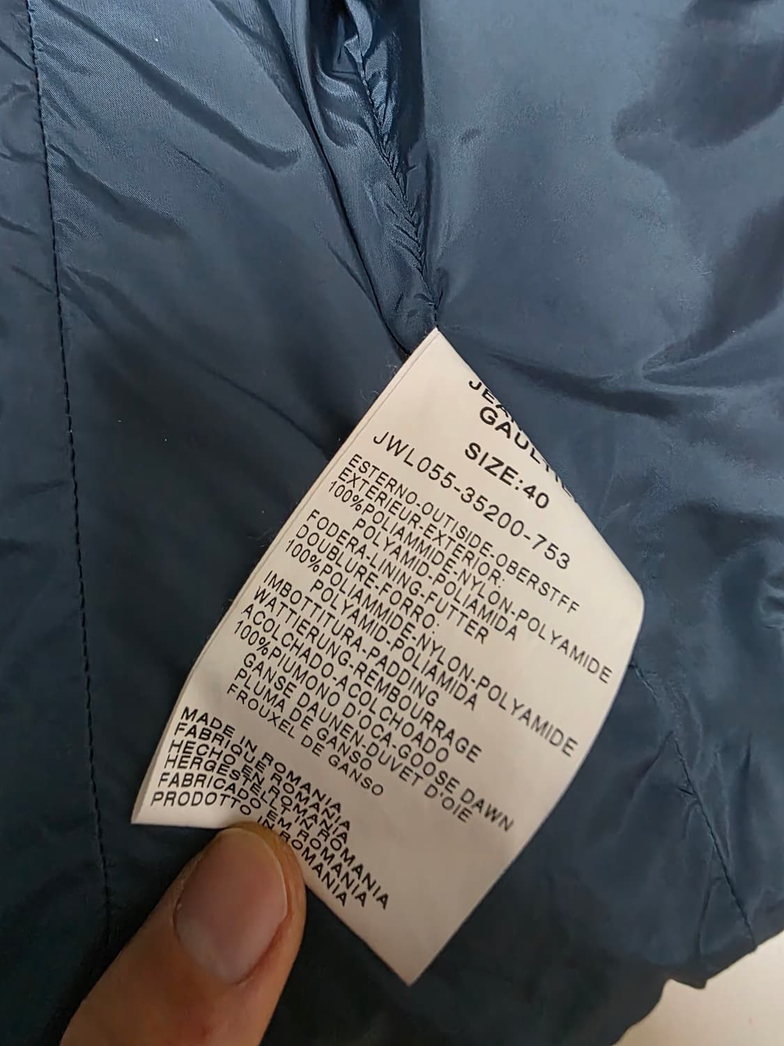 90s jean paul gaultier crop puffer 상품이미지7