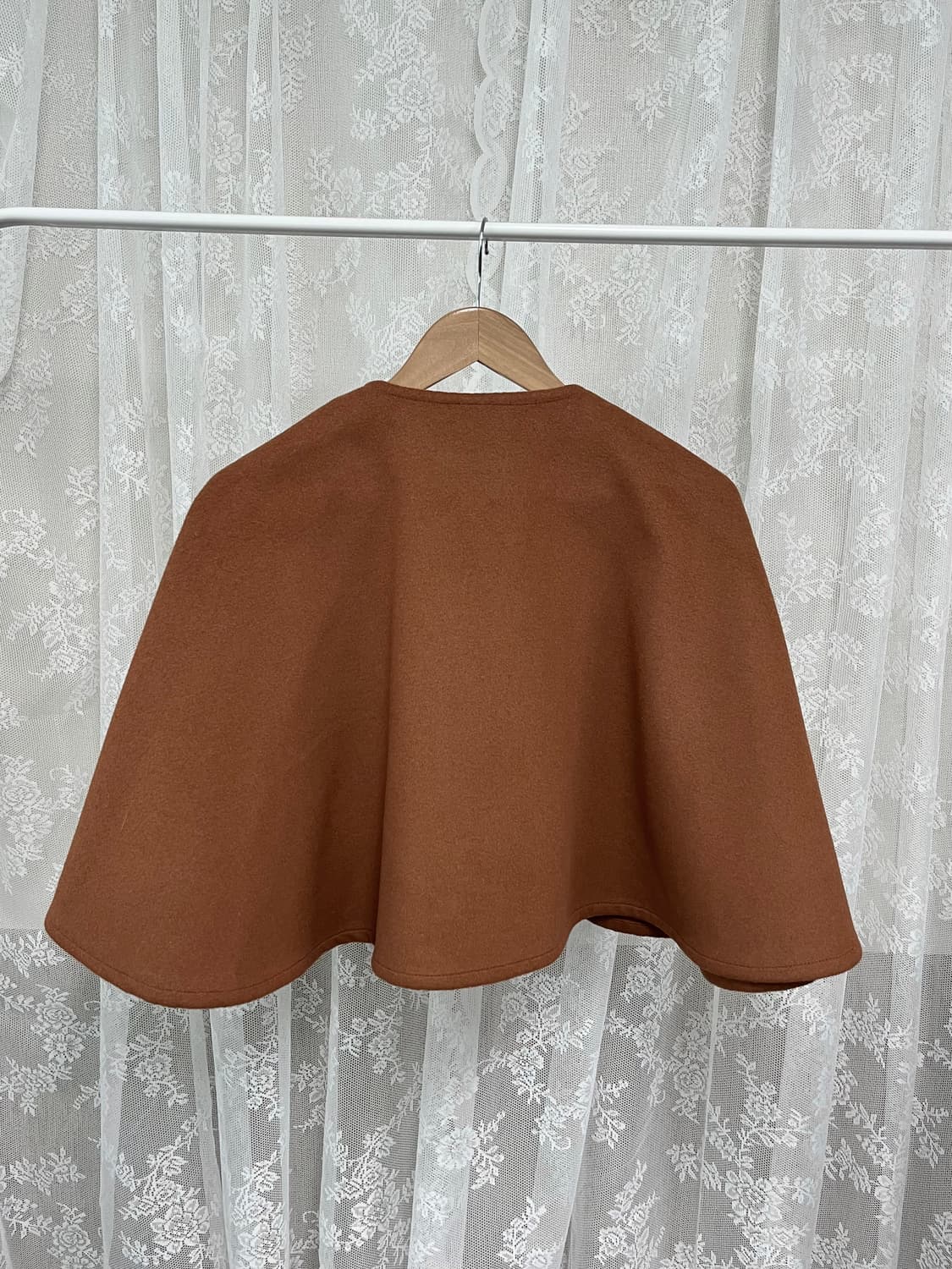 F) 새상품 앤아더스토리즈 울 블렌드 케이프 코트 상품이미지2