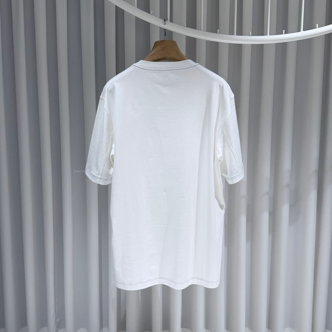 (S+/XXL) / 새상품 브루넬로쿠치넬리 크루넥 코튼 반팔 티셔츠 상품이미지5