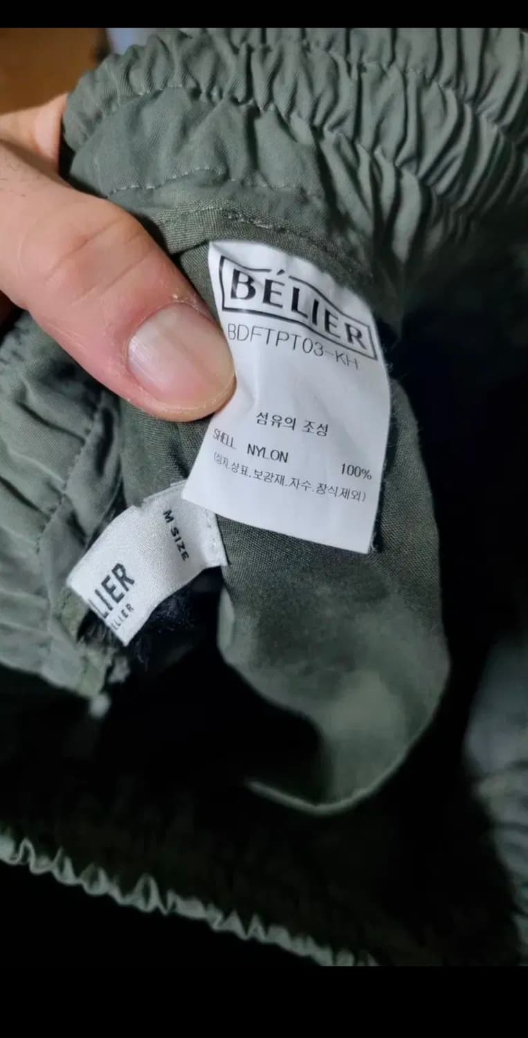 벨리에 시티트립 카고팬츠 올리브 카키 M 상품이미지3