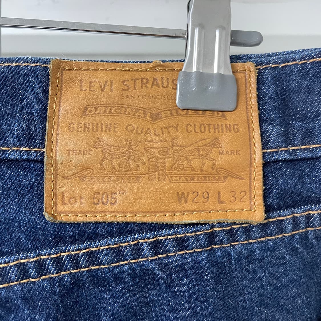 리바이스 505 데님 팬츠 W29 L32 상품이미지4