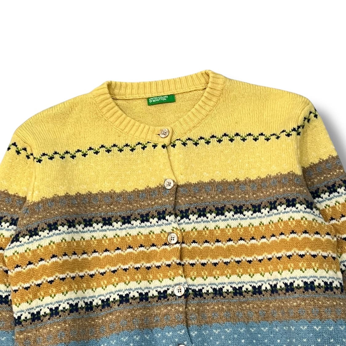 베네통 노르딕 니트 가디건 y14159 상품이미지4