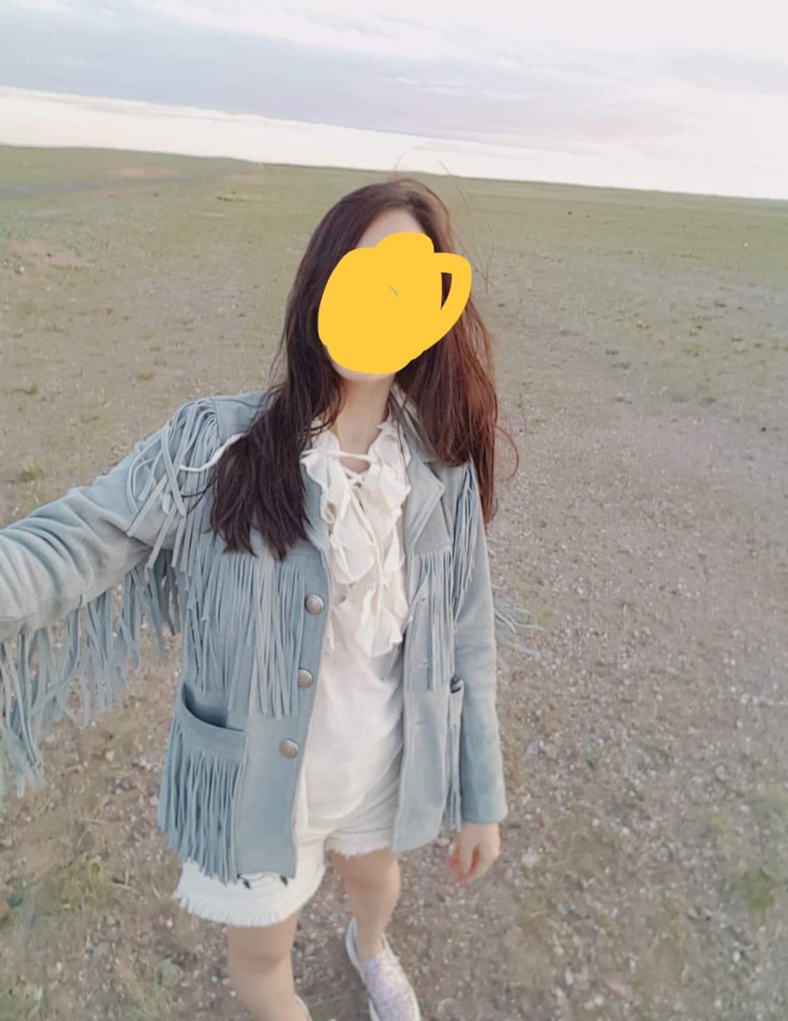 포러브앤레몬 (For Love and Lemon)  세무 소가죽 프린지 상품이미지8