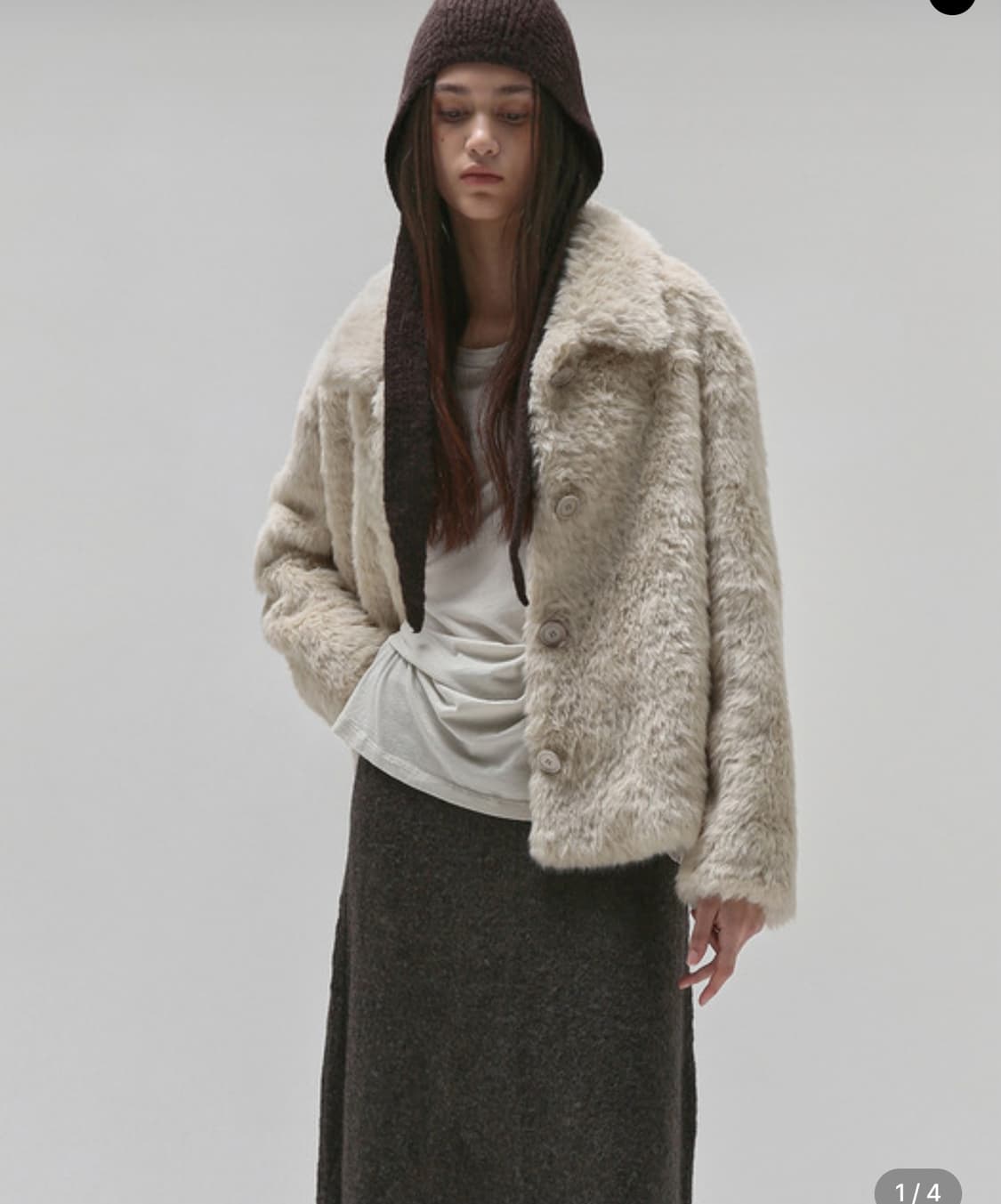 모노크롬 에코 퍼 자켓 상품이미지2