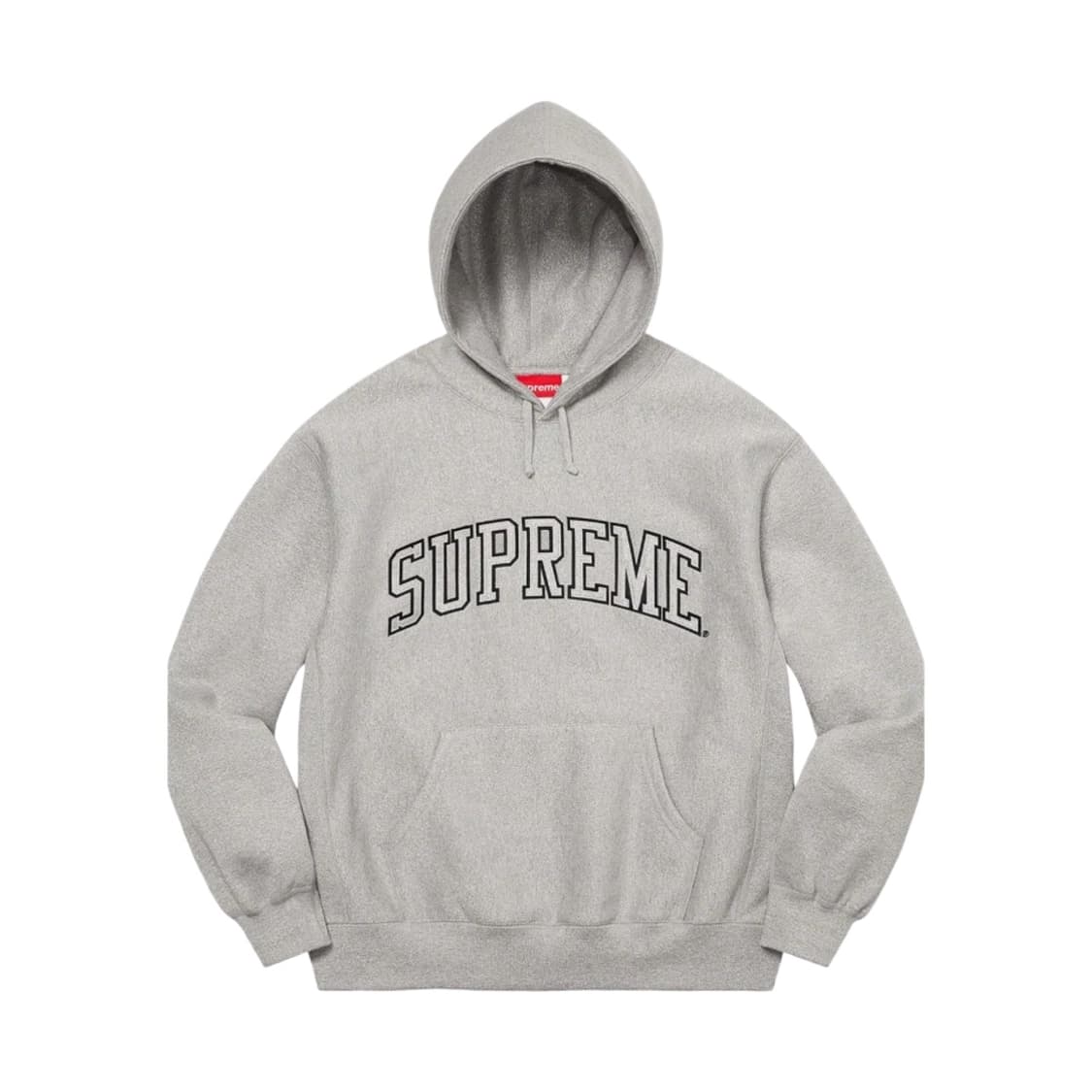 슈프림 글리터 아크 후드 스웨트셔츠 헤더 그레이 XXL 상품이미지1
