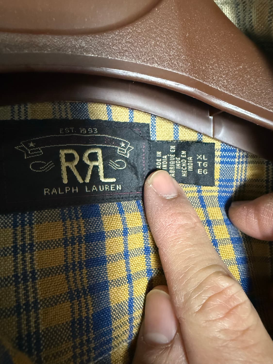 Rrl 웨스턴 셔츠 판매합니다 상품이미지2