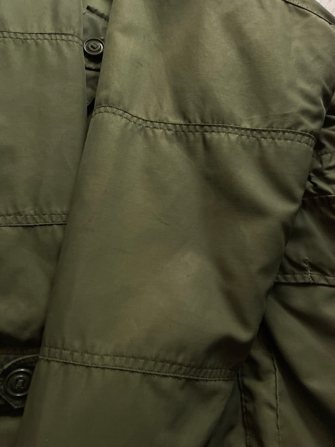 [L]70's 오리지널 캐나다군 IECS 필드 파카 내피포함 상품이미지6