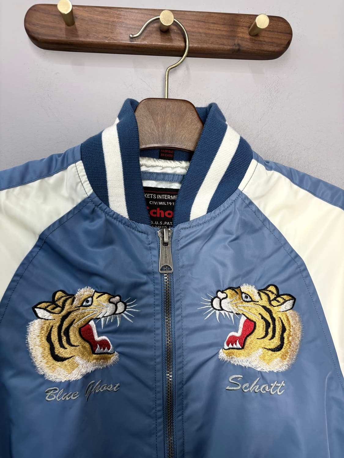 쇼트 USS 렉싱턴 스카쟌 자켓 A3828 상품이미지3