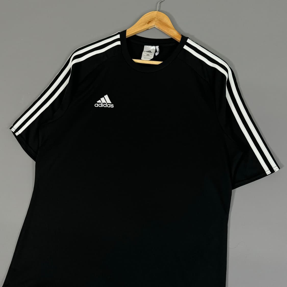 아디다스 져지 반팔티 블랙 2XL [072404] 상품이미지4