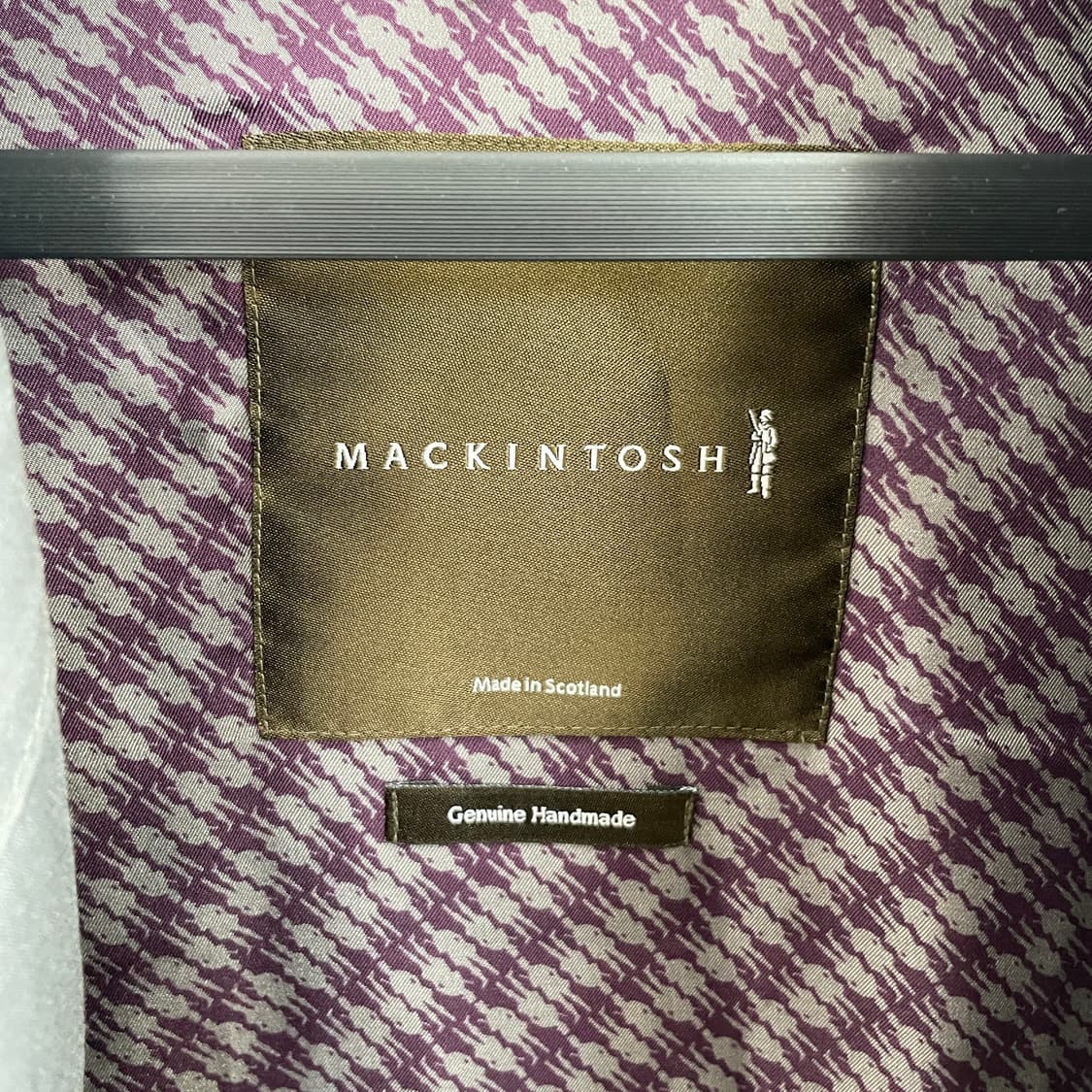 매킨토시 그레이 더블 버튼 맥코트 상품이미지8