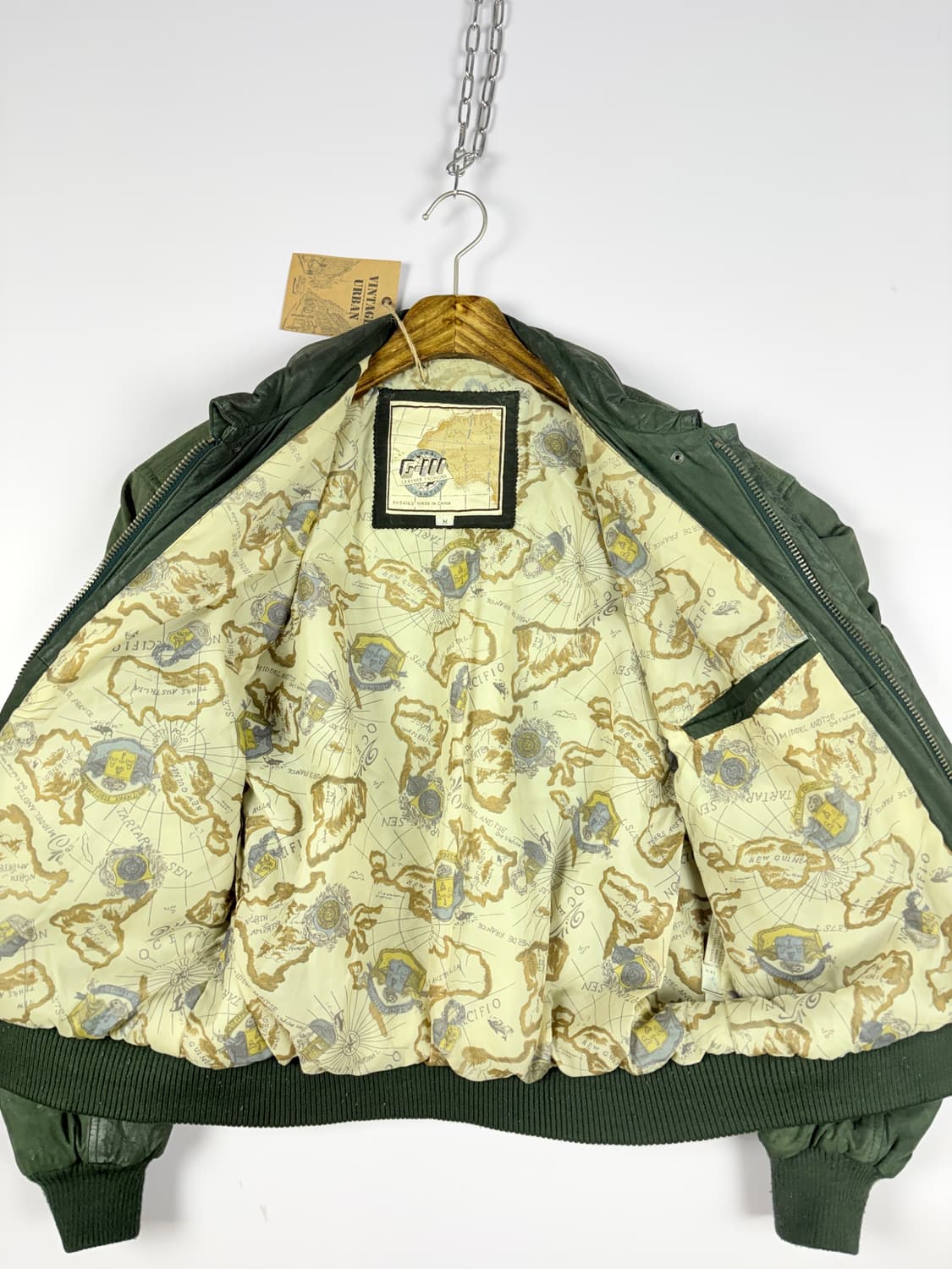 항공 레더자켓 상품이미지3