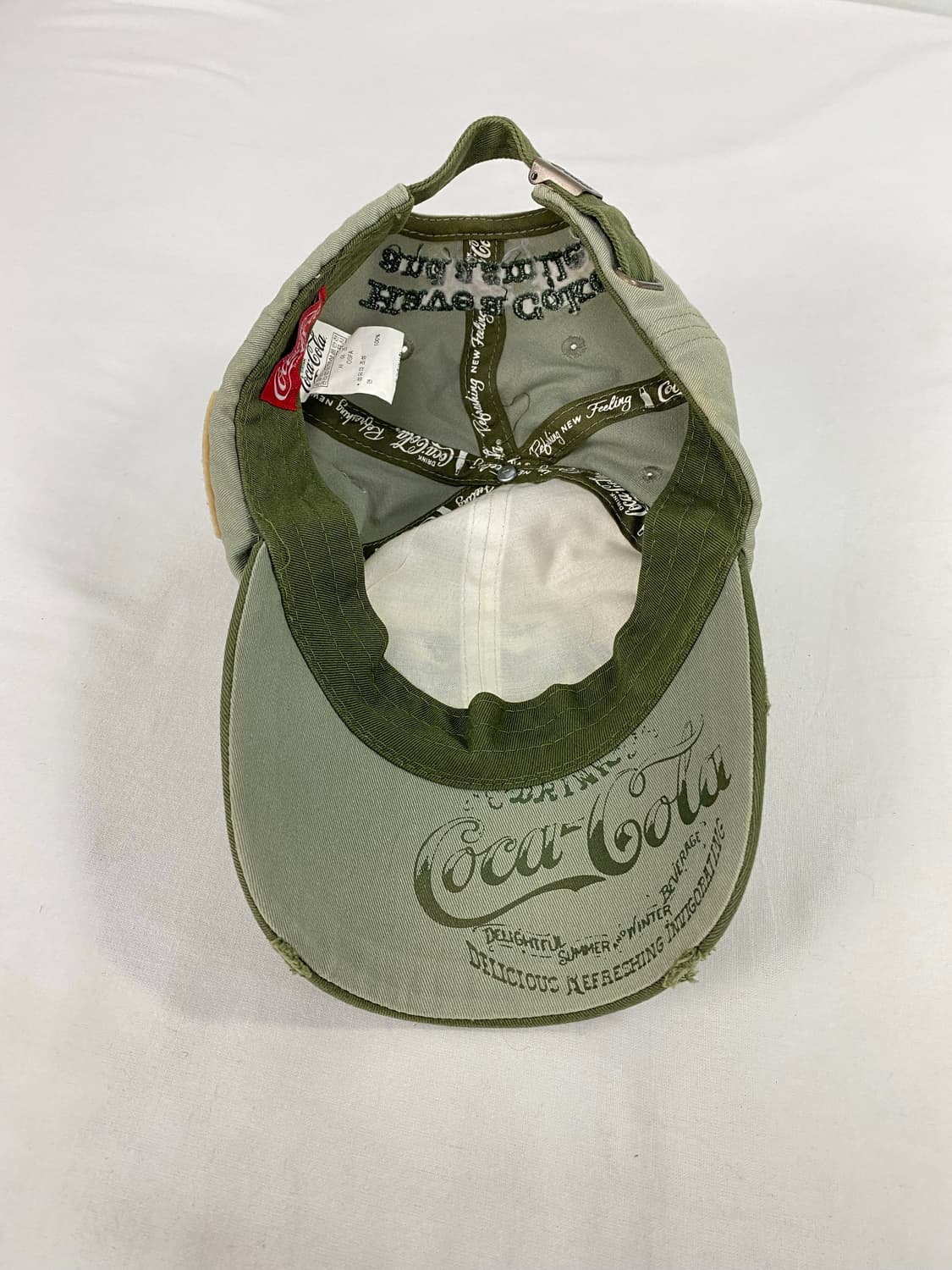 코카콜라 Coca Cola 빈티지 패치 볼캡 상품이미지5