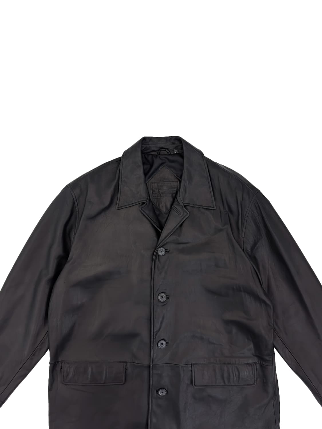 Roundtree&Yorke Leather Car Coat/ Xl 상품이미지8