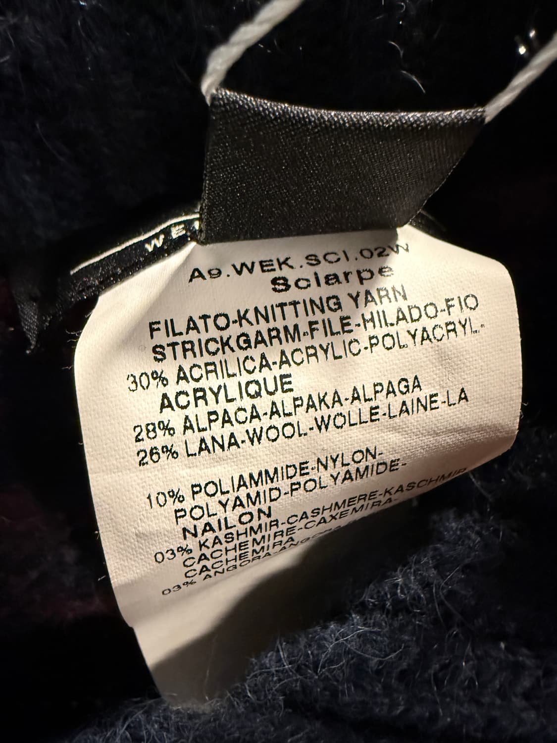 막스마라 위켄드라인 숄카라 니트 케이프 상품이미지5