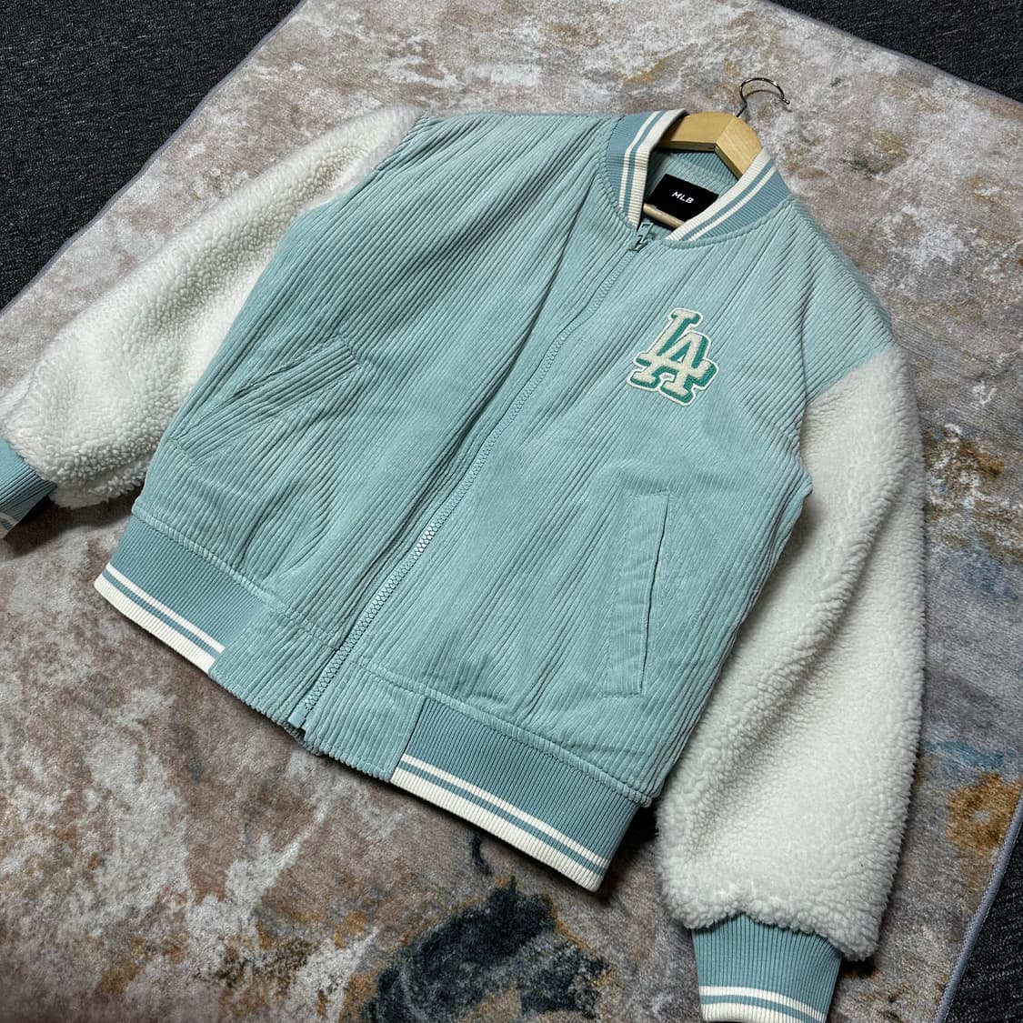 MLB 코듀로이 베이스볼 점퍼 LA 상품이미지1