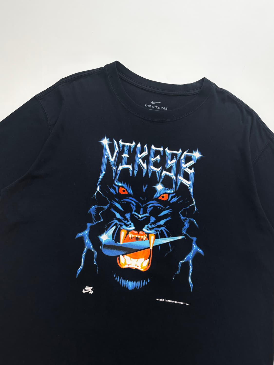 NikesbXSamborghini 나이키SB 블랙 반팔 상품이미지5