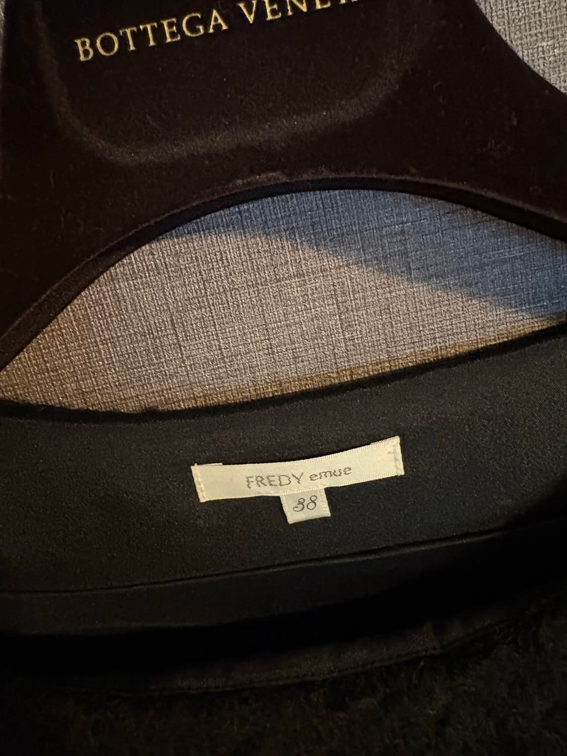 Fredy emue 블랙 니트 원피스 38 JAPAN 상품이미지2