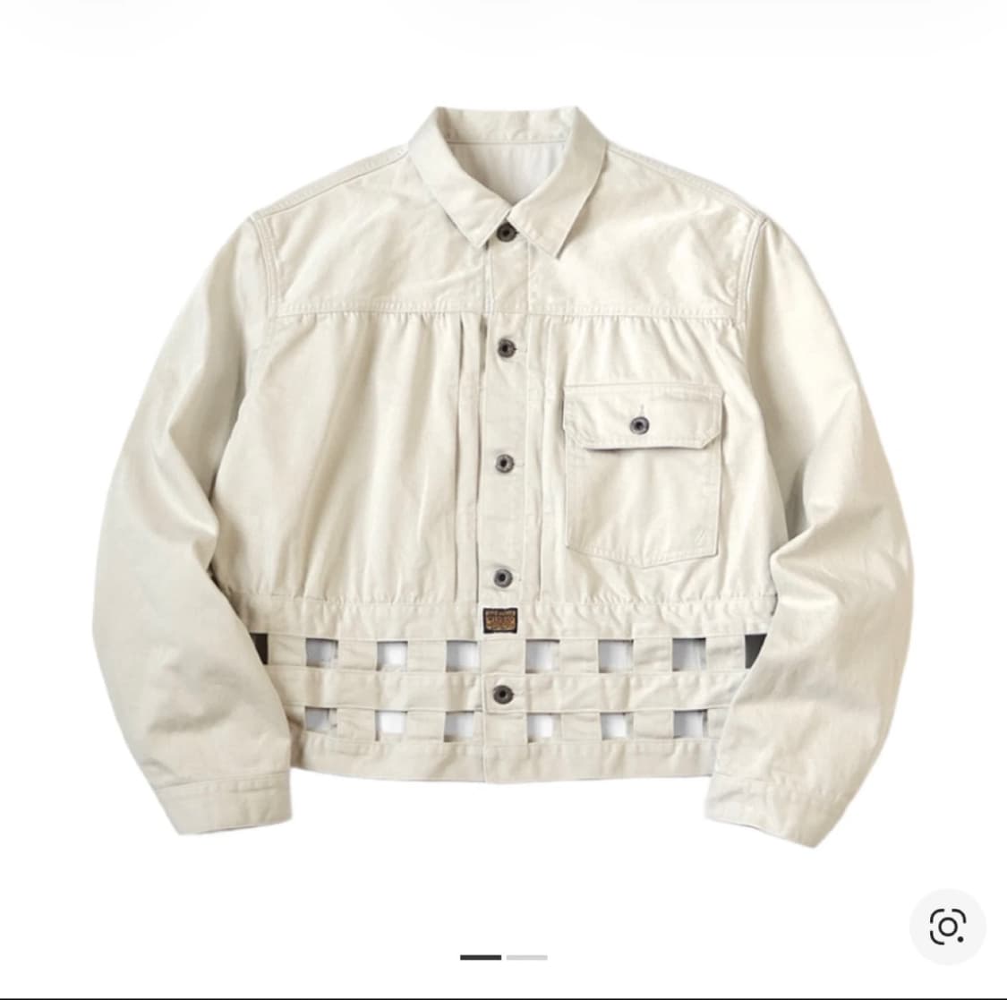 [4] 캐피탈 Kapital 빈티지 새틴 윈도우페인 자켓 새제품 상품이미지1