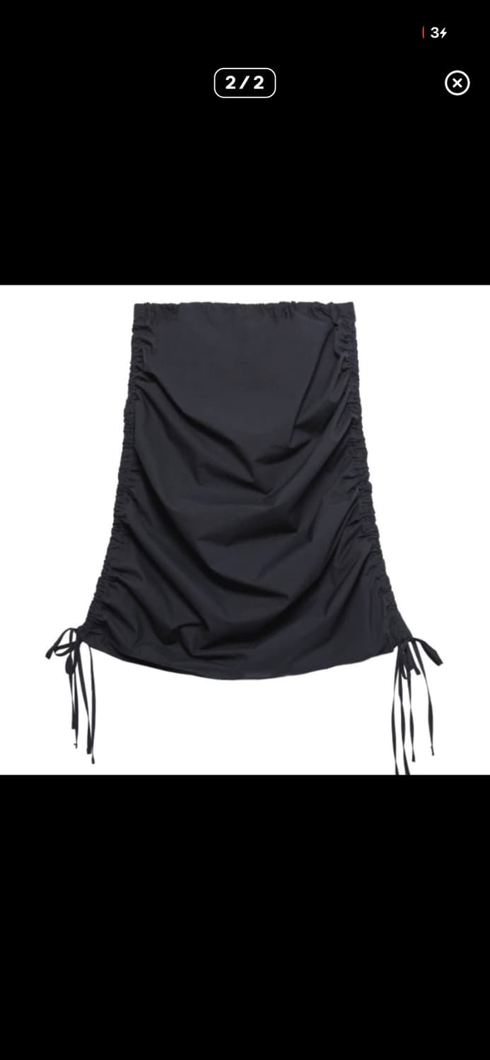 베이스레인지 픽토리얼 스커트 상품이미지3