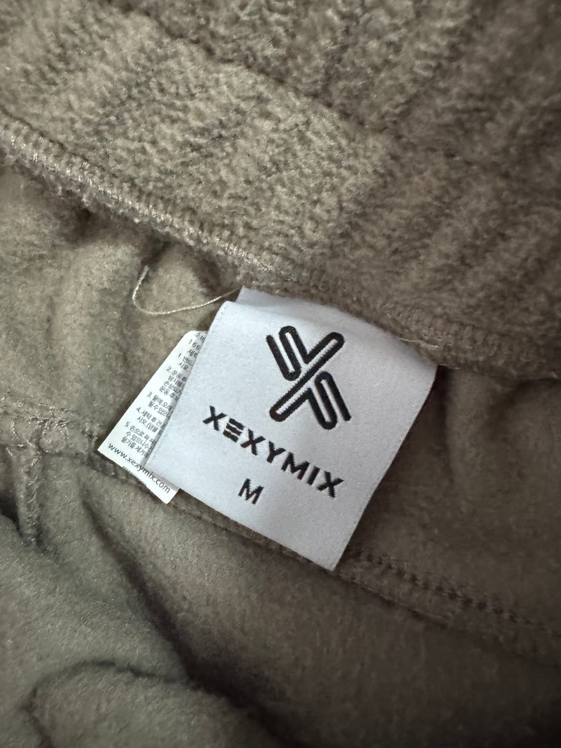 여성 젝시믹스 트레이닝 뽀글이 조거팬츠 M 상품이미지3