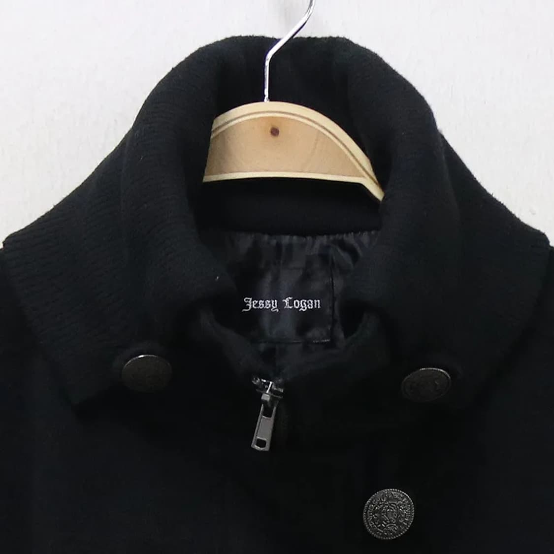 JESSY LOGAN 하이넥 앞 포켓 자켓 63720 상품이미지5