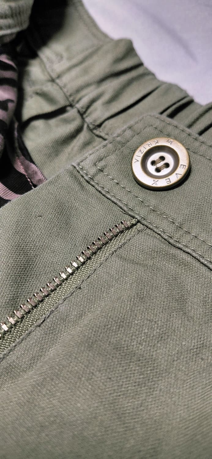 [44/77-88] EVEX by KRIZIA 코튼 린넨 와이드 카고바지 상품이미지5