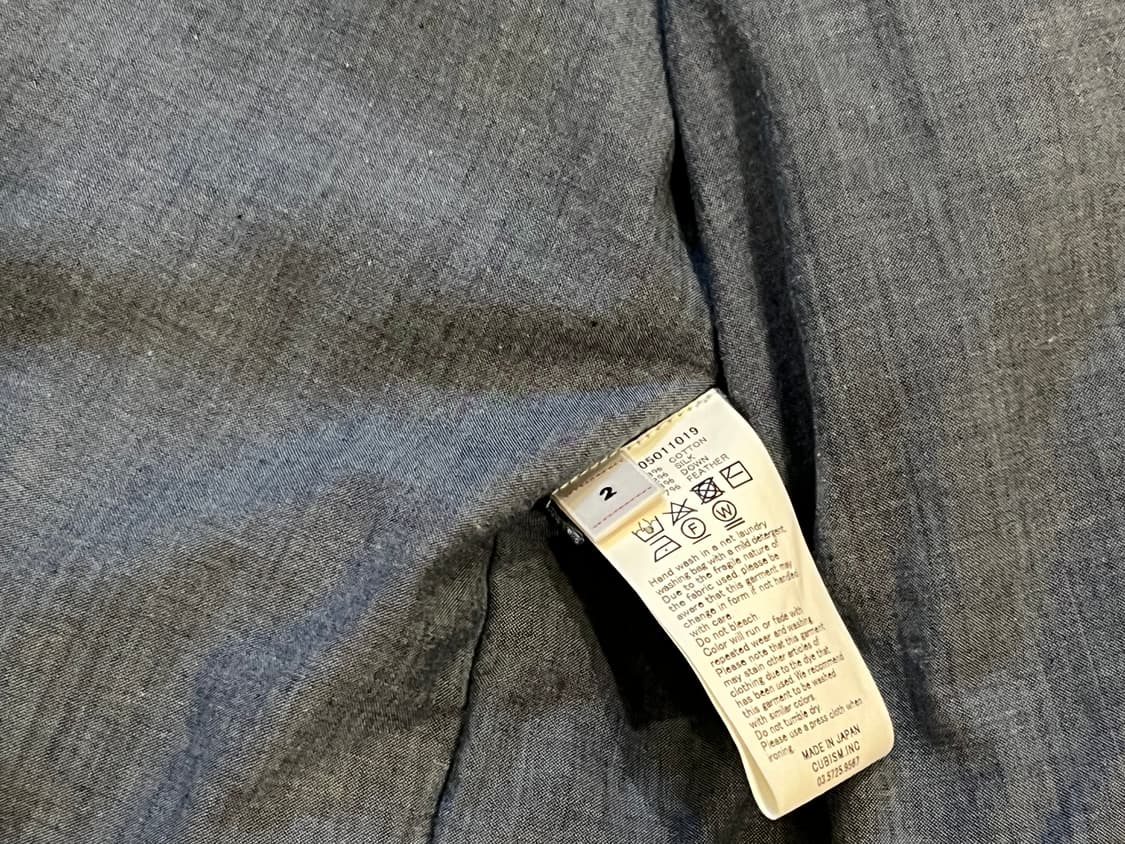 [2] visvim 비즈빔 wallis down shirts 상품이미지4