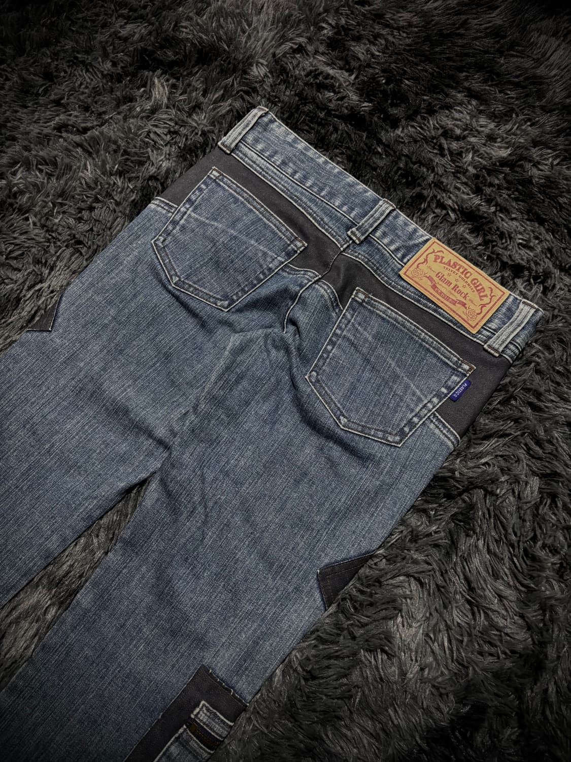 포켓 디테일 데님 부츠컷 팬츠 상품이미지6