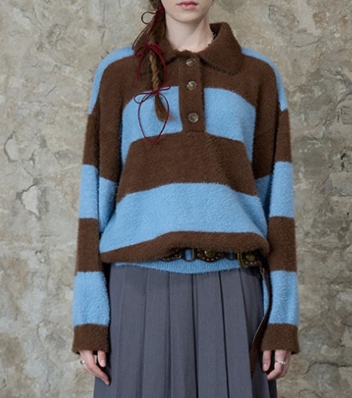 라티젠 럭비 볼드 니트 상품이미지3