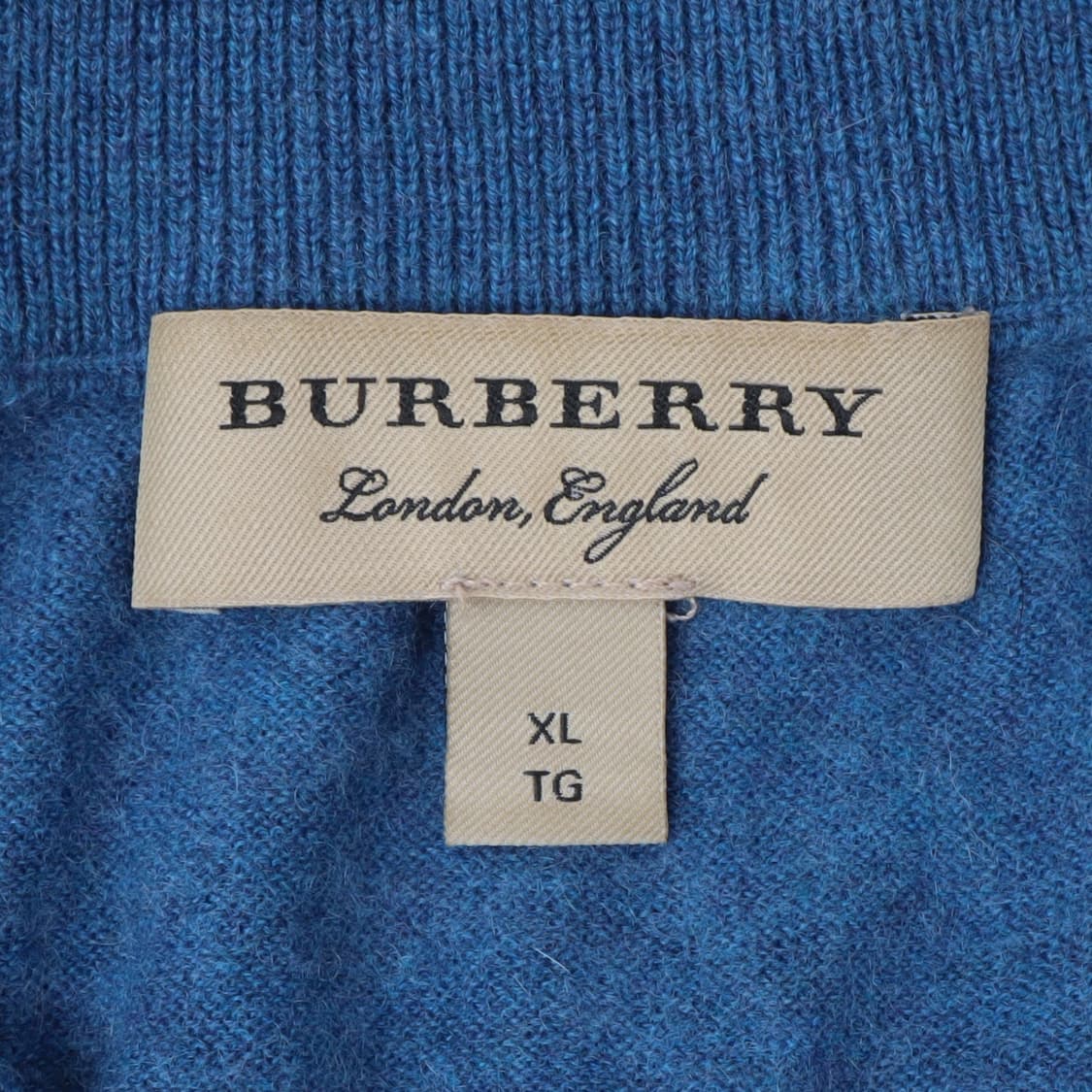 버버리 런던 신형 캐시미어 코튼 하프집업 니트 스웨터 상품이미지8