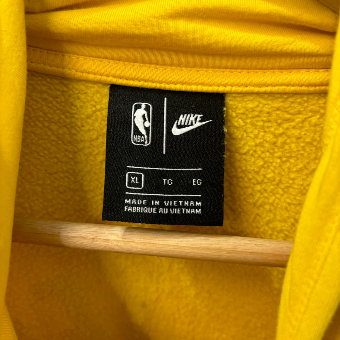 나이키 X NBA LA 레이커스 르브론 제임스 마킹 후드티 XL 상품이미지7
