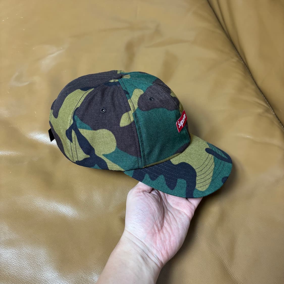 슈프림 6패널 볼캡 모자 우드랜드 카모 상품이미지3