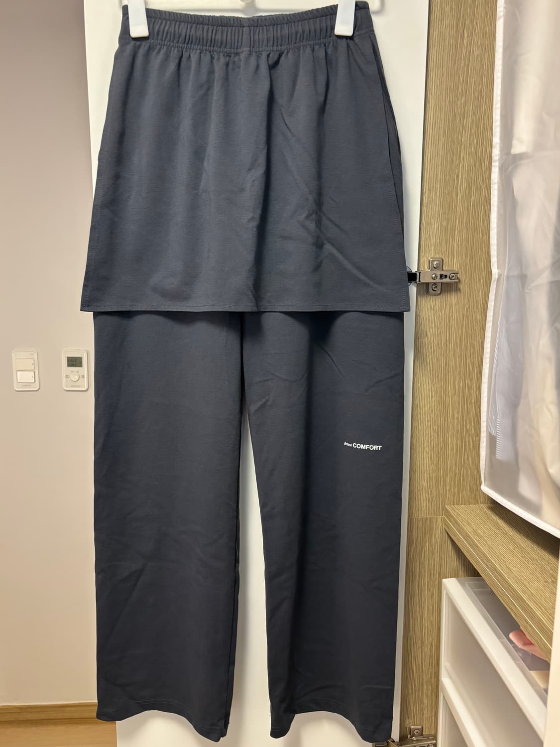 jichoiCOMFORT 23-002 LAYERED PANTS 지초이 상품이미지2