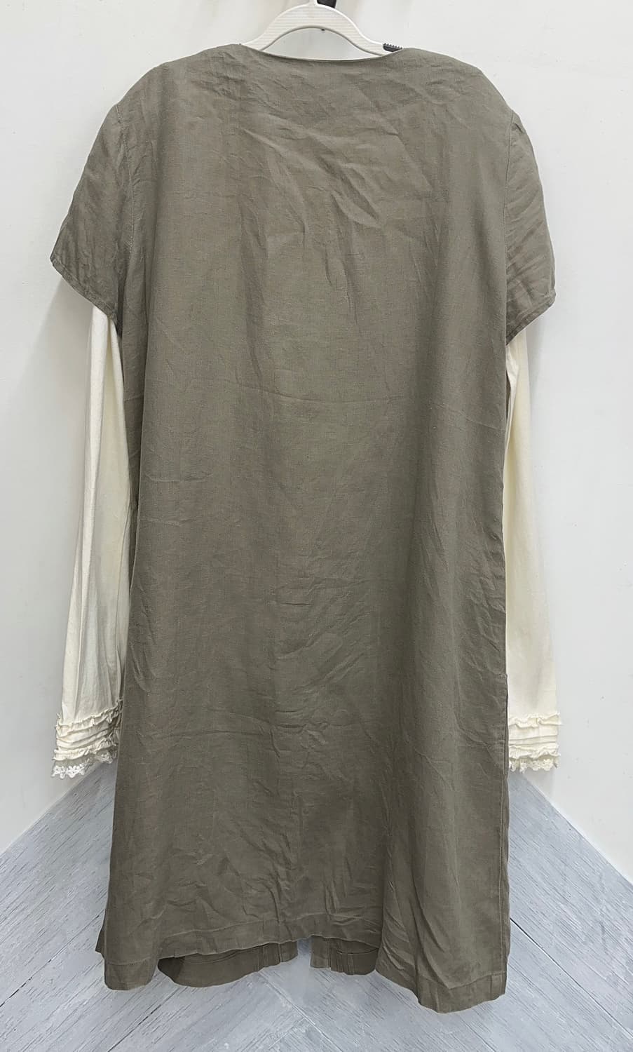 🤍사와코의 라떼 모리걸 코디세트🤍 원피스 린넨 레이스 그런지 에스닉 상품이미지3