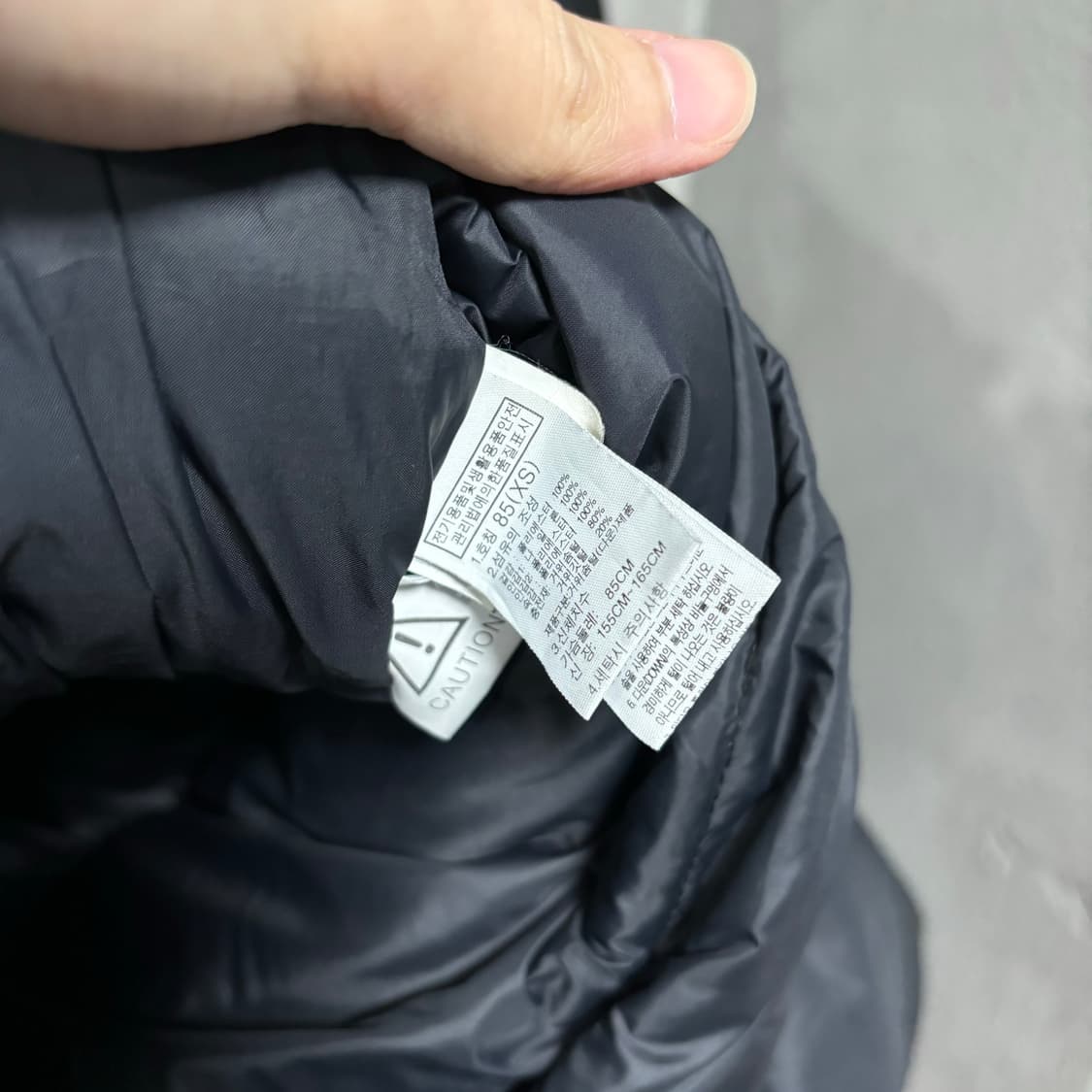 노스페이스 구스다운 롱패딩 상품이미지4