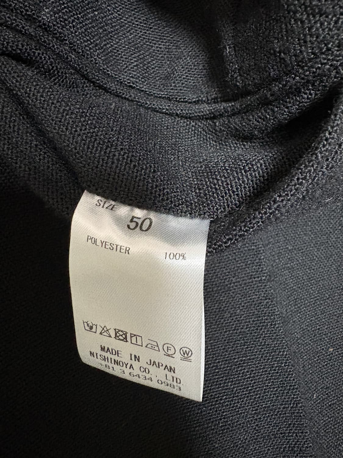 NEAT 블랙 투턱 팬츠 상품이미지5