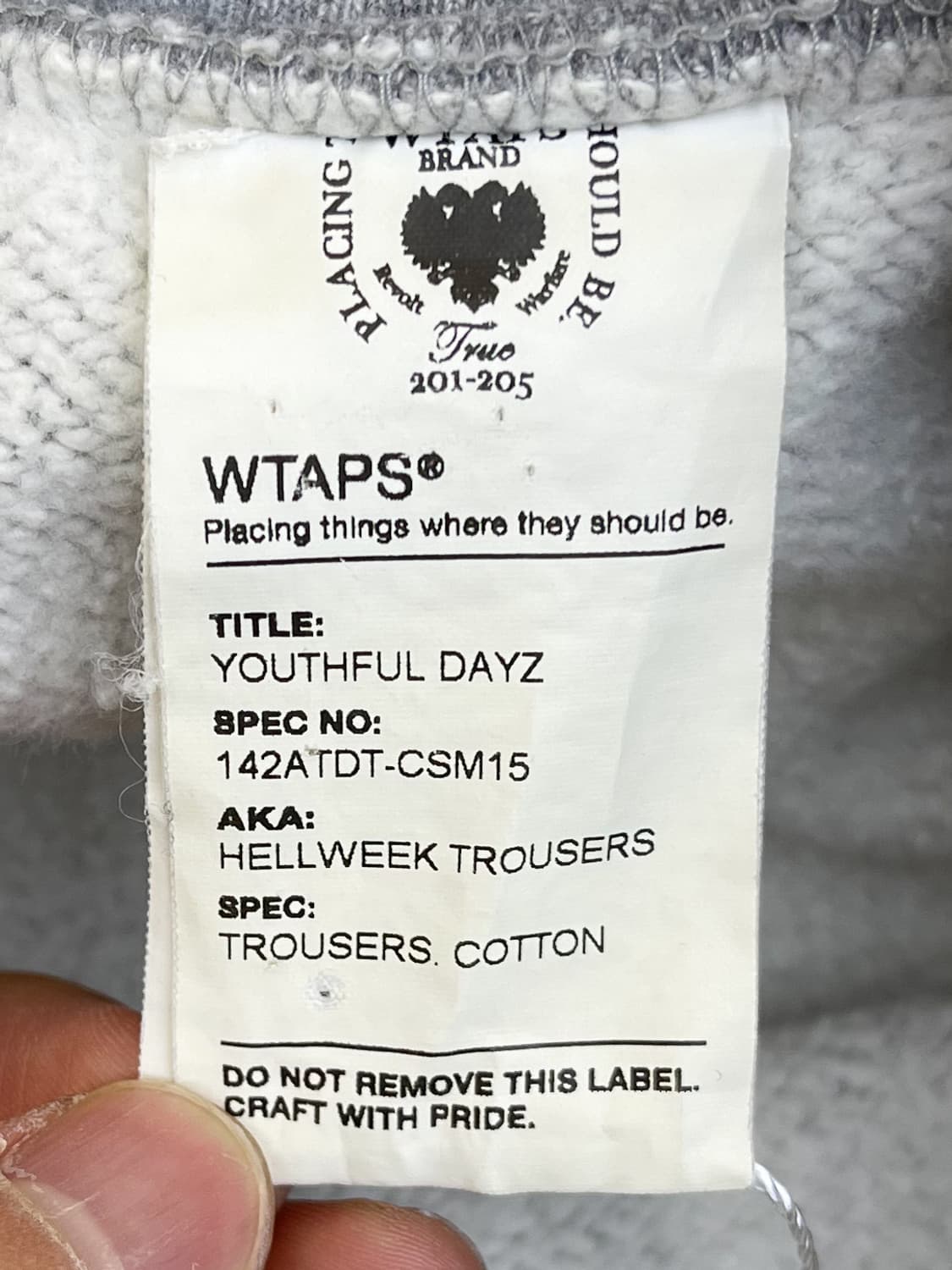 더블탭스 14aw 헬위크 트라우저 상품이미지9