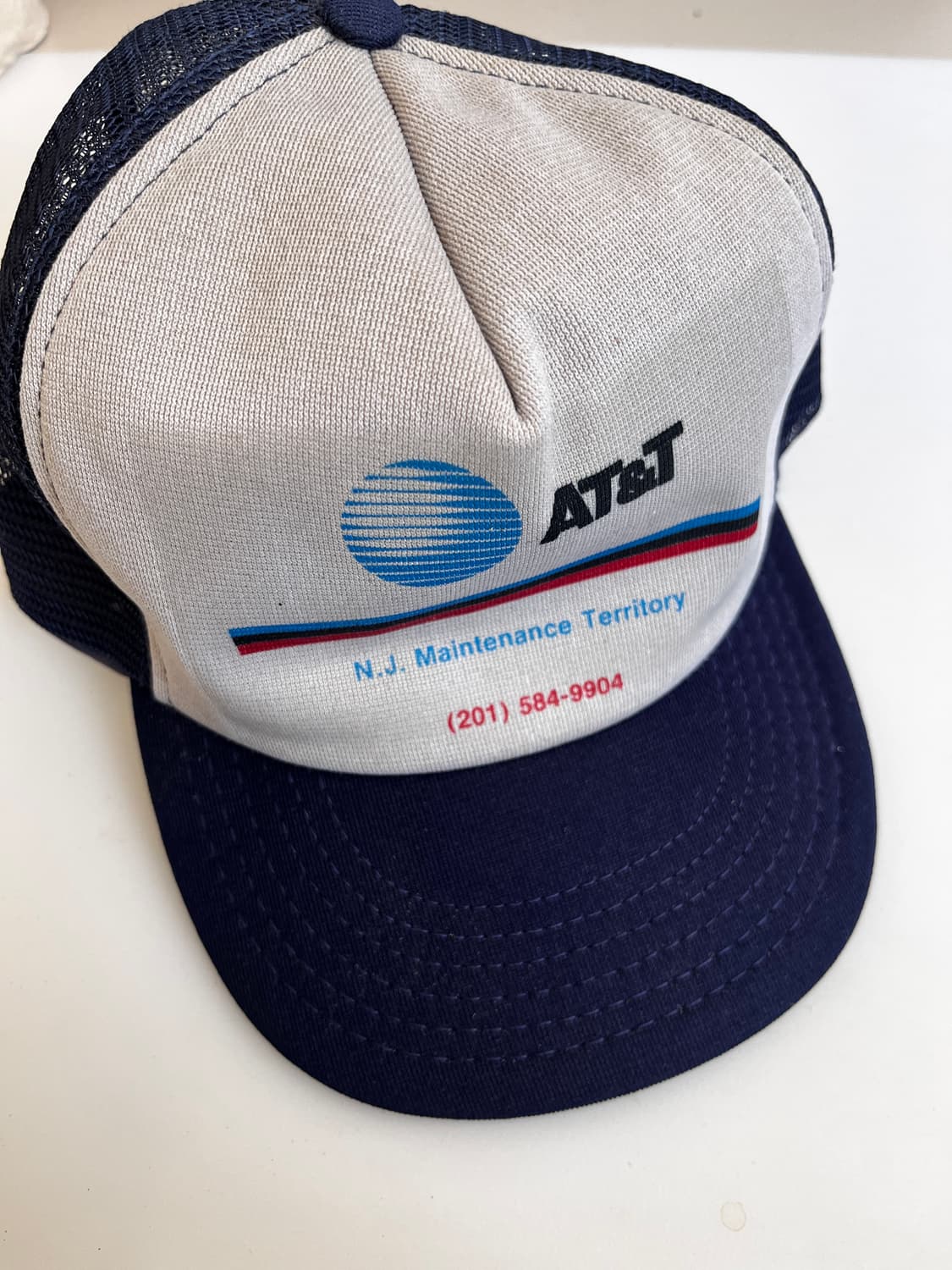 MADE IN USA AT&T 빈티지 트러커 캡 상품이미지1