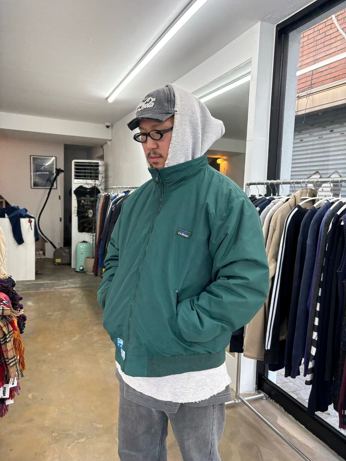 90s Usa LLBean 웜업자켓 상품이미지1