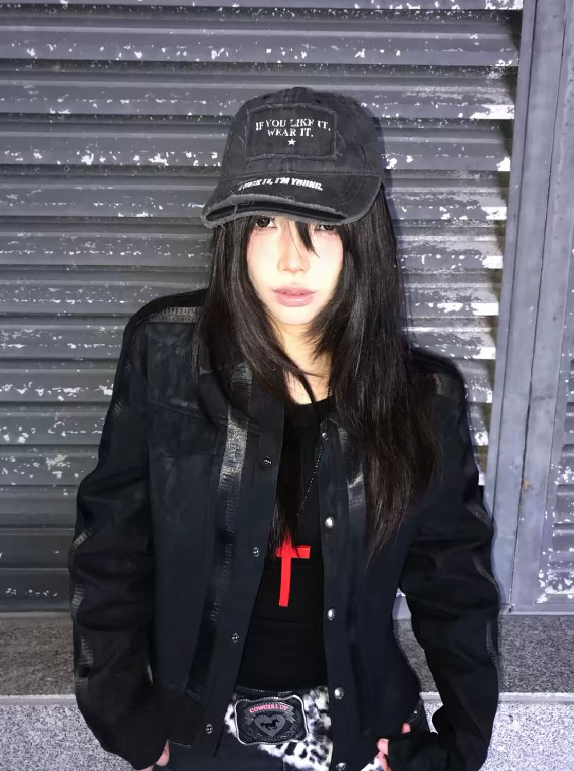 Visual Core Leather Cropped Jacket 상품이미지5