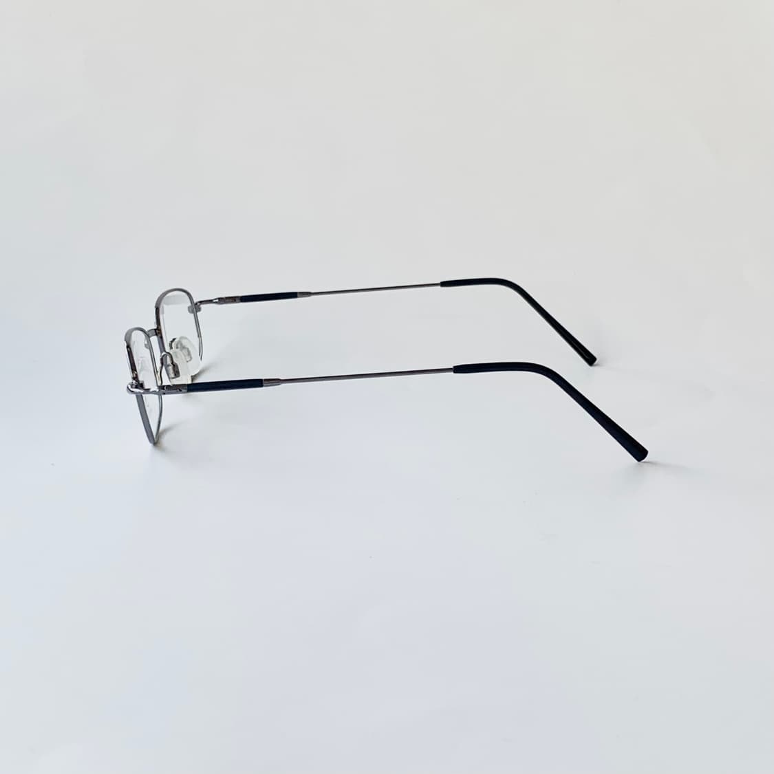 2499 데드스탁 슬림 사각 건메탈 메탈 프레임 빈티지안경 상품이미지5